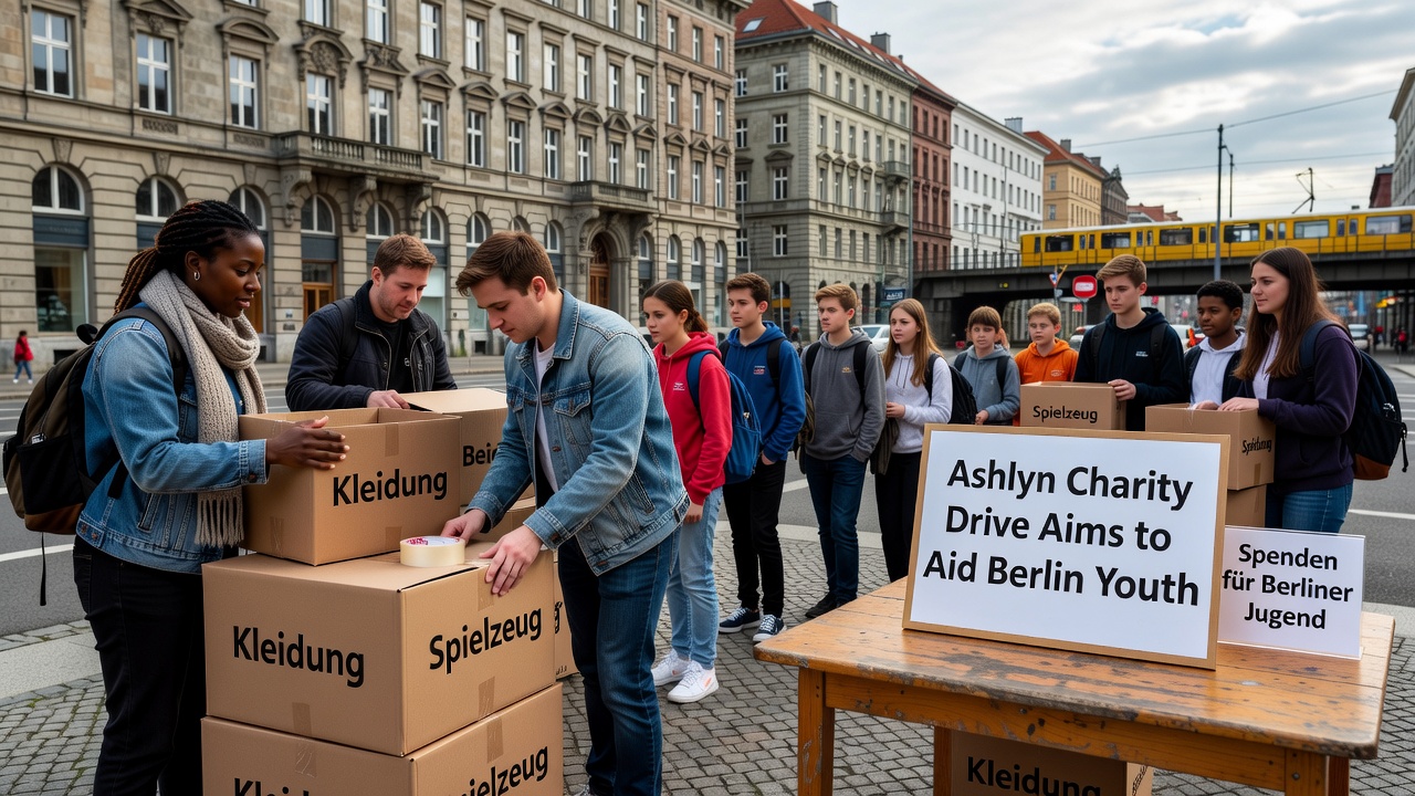 Ashlyn Charity Drive Aims to Aid Berlin Youth